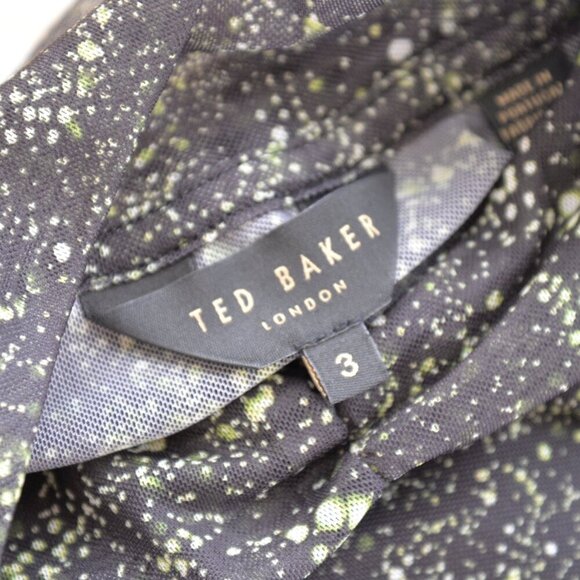 Ted Baker Teeana Sheer Mesh Turtleneck Sz L - Picture 4 of 8